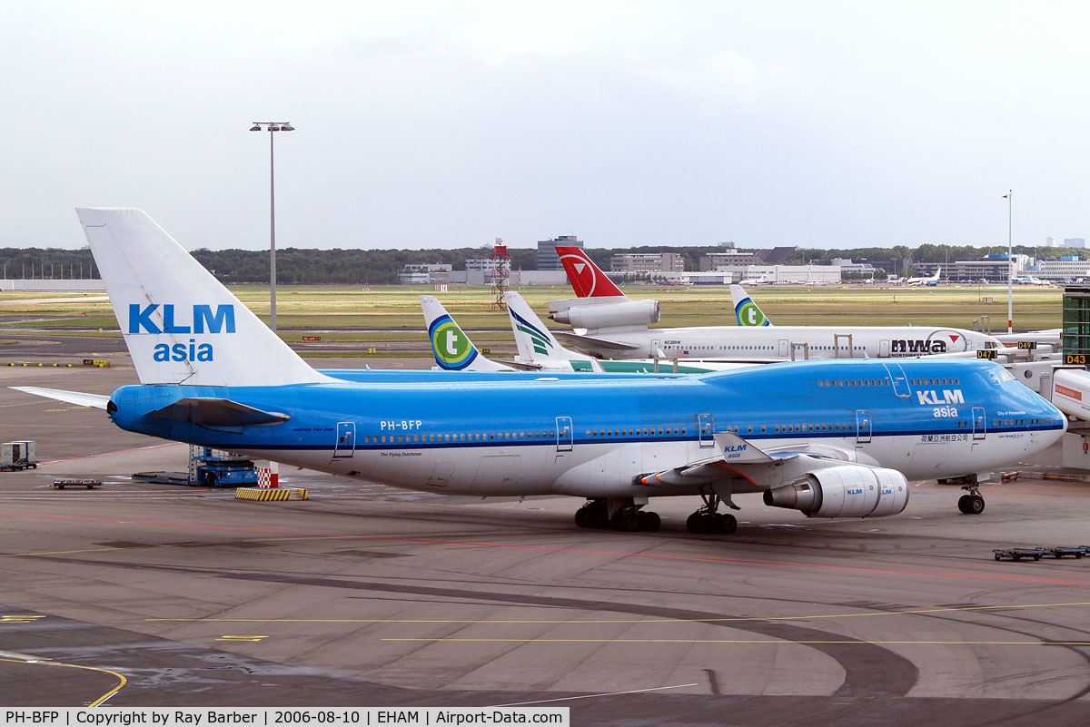 PH-BFP, 1993 Boeing 747-406BC C/N 26374, Boeing 747-406M [26374] (KLM Asia) Amsterdam-Schiphol~PH 10/08/2006