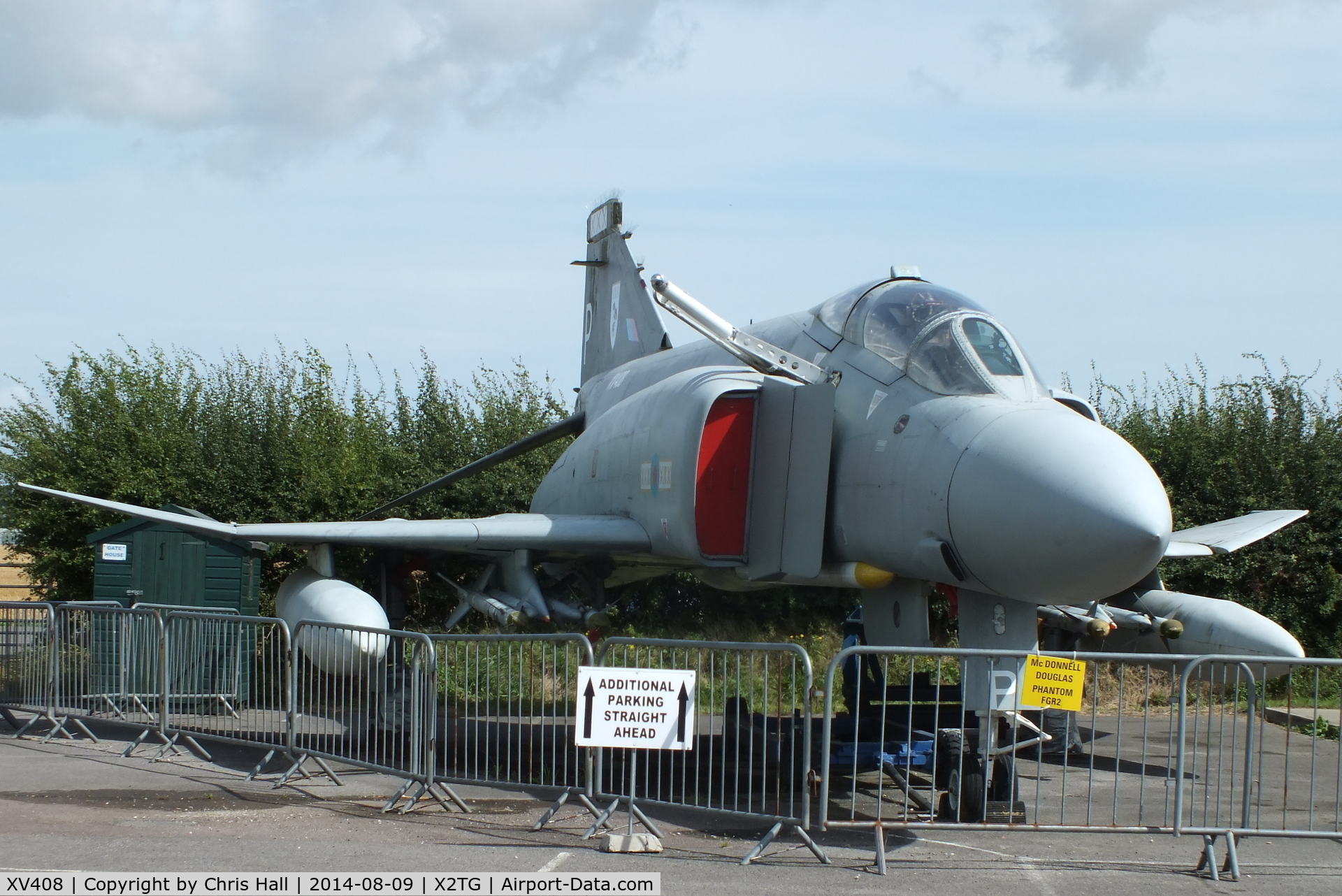 XV408, 1968 McDonnell Douglas Phantom FGR2 C/N 2946, at the Tangmere Military Aviation Museum