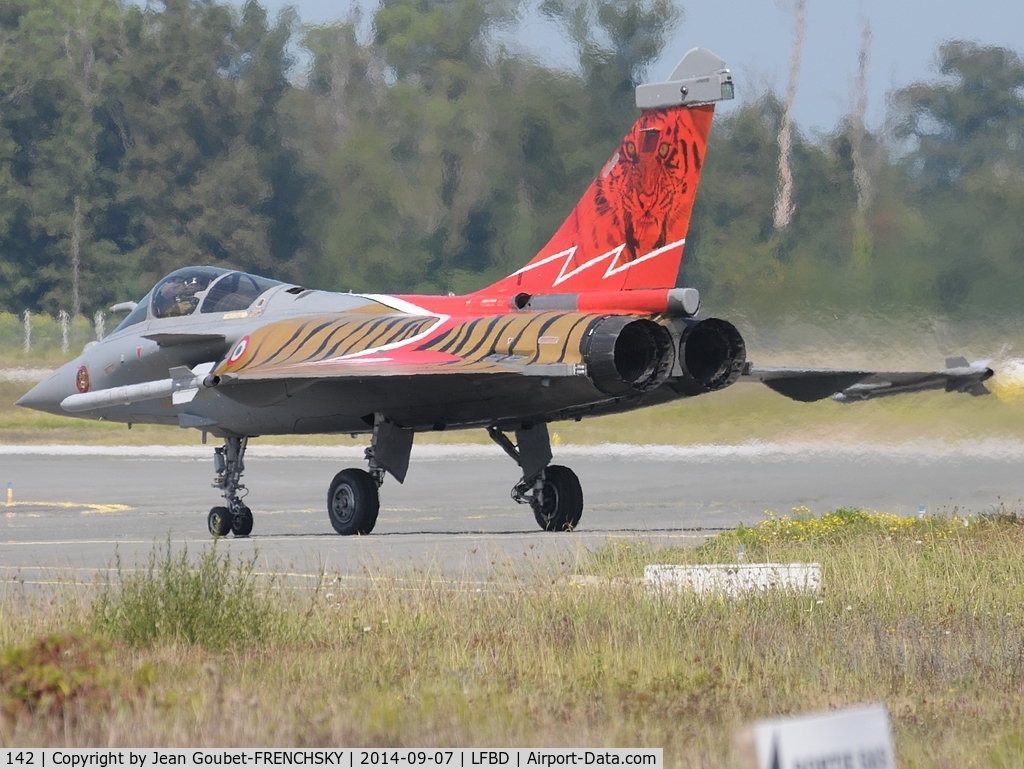142, 2013 Dassault Rafale C C/N 142, TIGER MEET colors