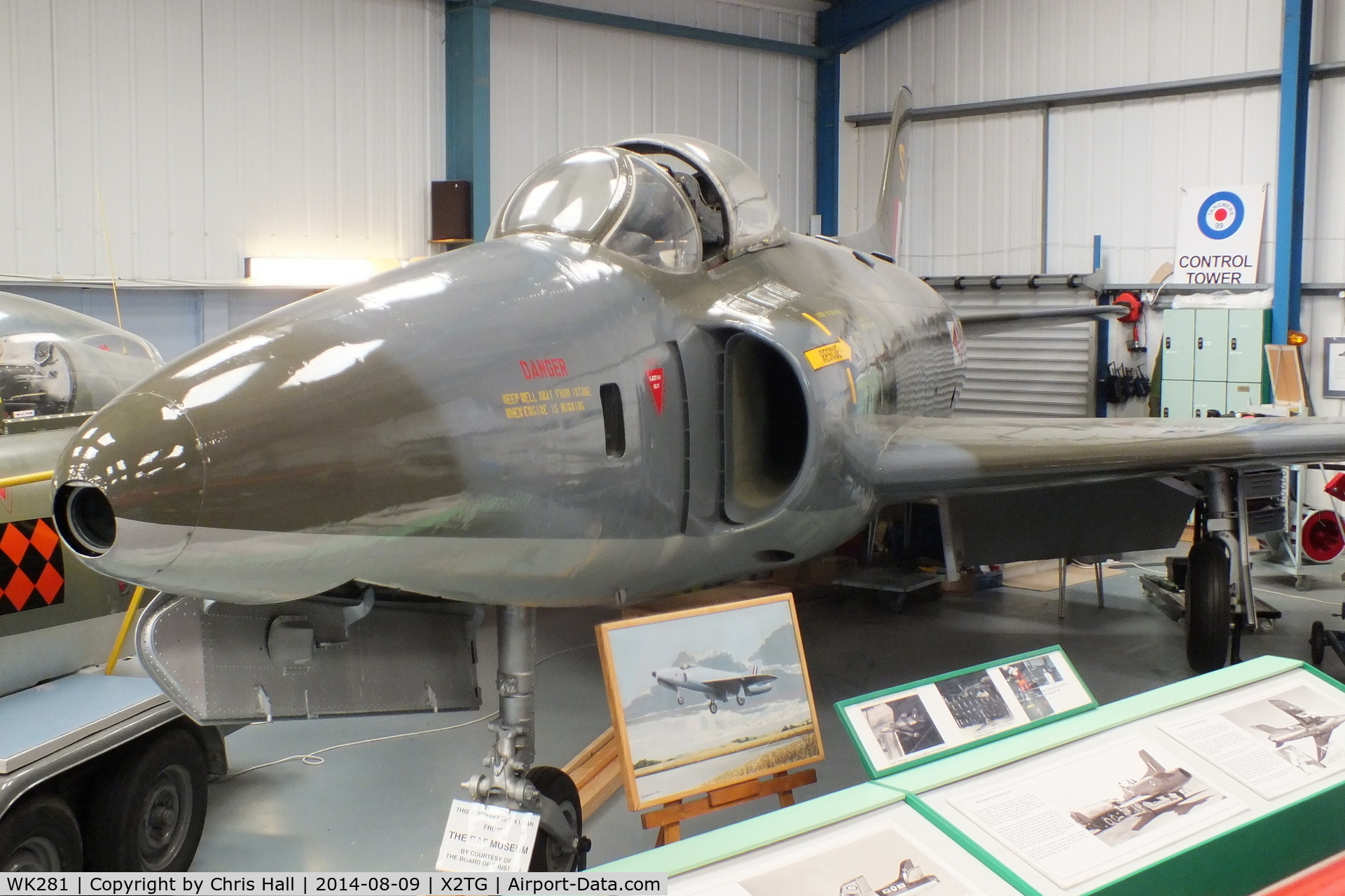 WK281, 1956 Supermarine Swift FR.5 C/N Not found WK281, at the Tangmere Military Aviation Museum
