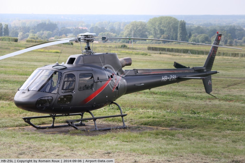 HB-ZSL, 2009 Eurocopter AS-350B-3 Ecureuil Ecureuil C/N 22206, Parked in Héliport of Magny-Cours for GT Tour