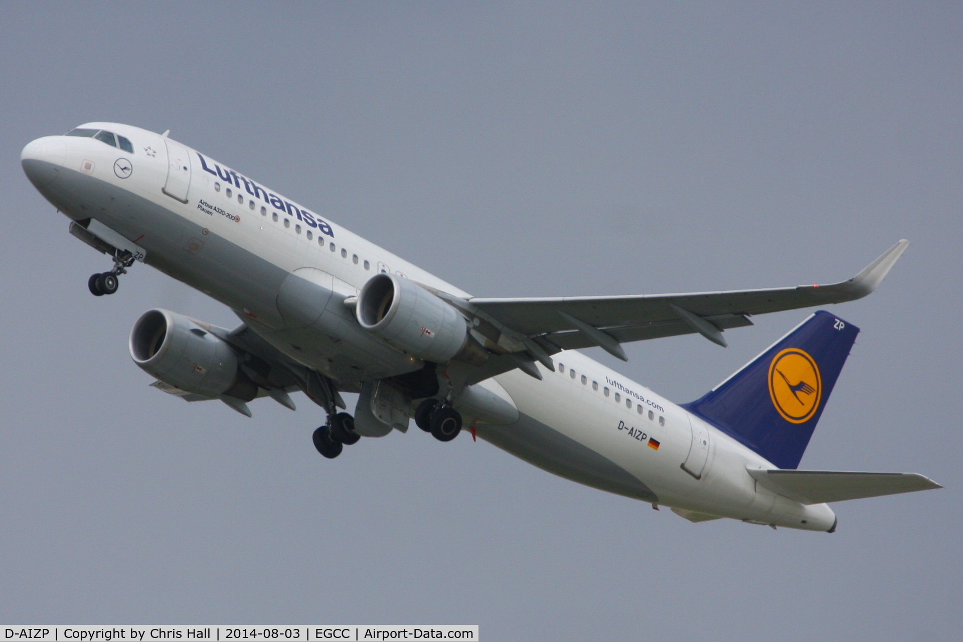 D-AIZP, 2013 Airbus A320-214 C/N 5487, Lufthansa