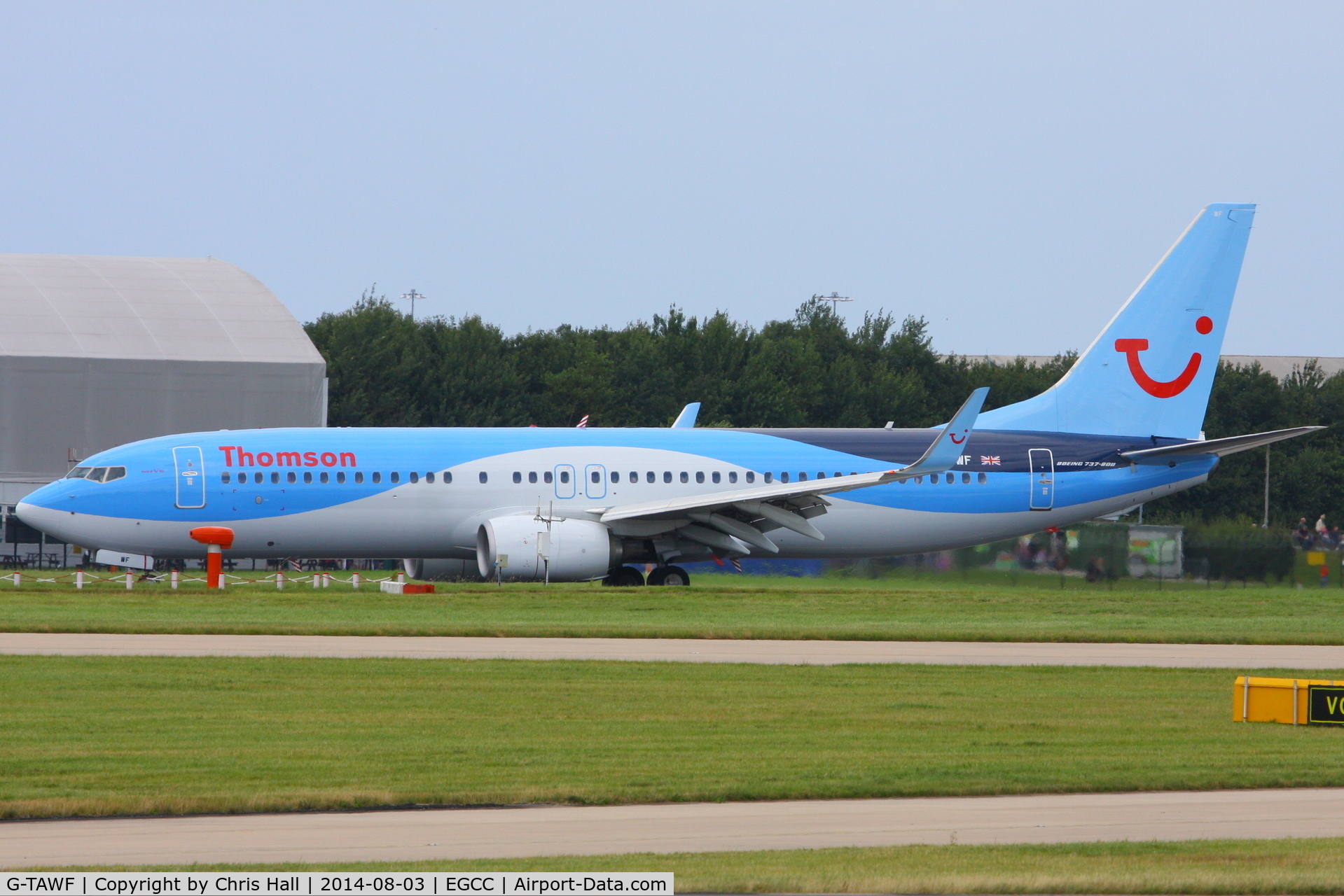 G-TAWF, 2012 Boeing 737-8K5 C/N 37244, Thomson