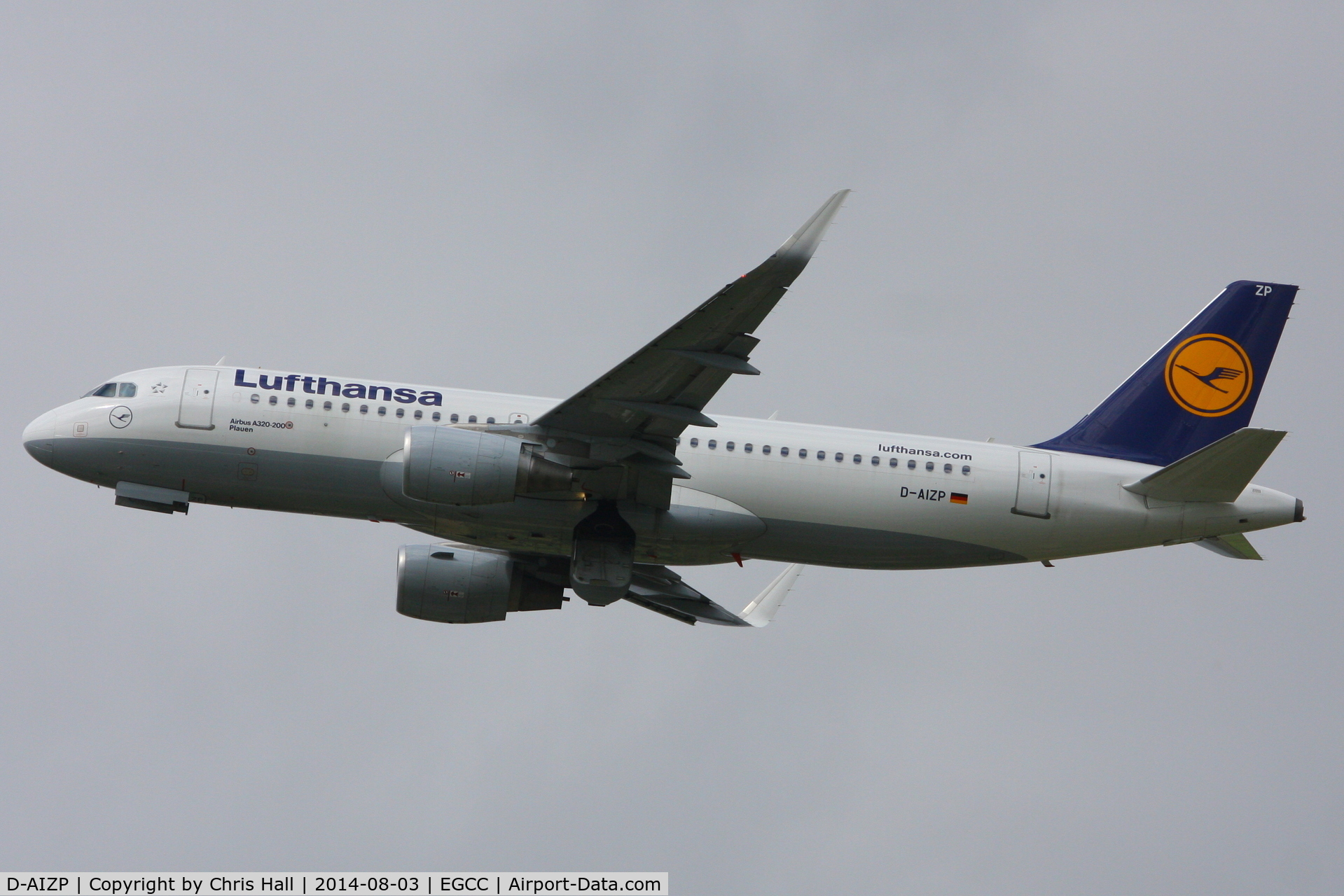 D-AIZP, 2013 Airbus A320-214 C/N 5487, Lufthansa