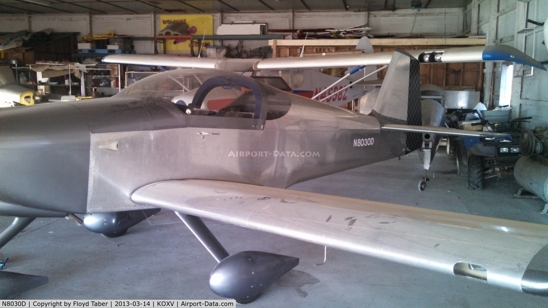 N8030D, 2004 Vans RV-6A C/N 22660, In the Shawver Collection