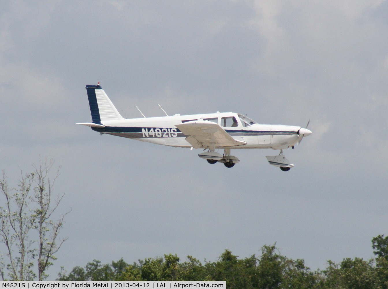 N4821S, 1969 Piper PA-32-260 Cherokee Six C/N 32-1252, Piper PA-32-260