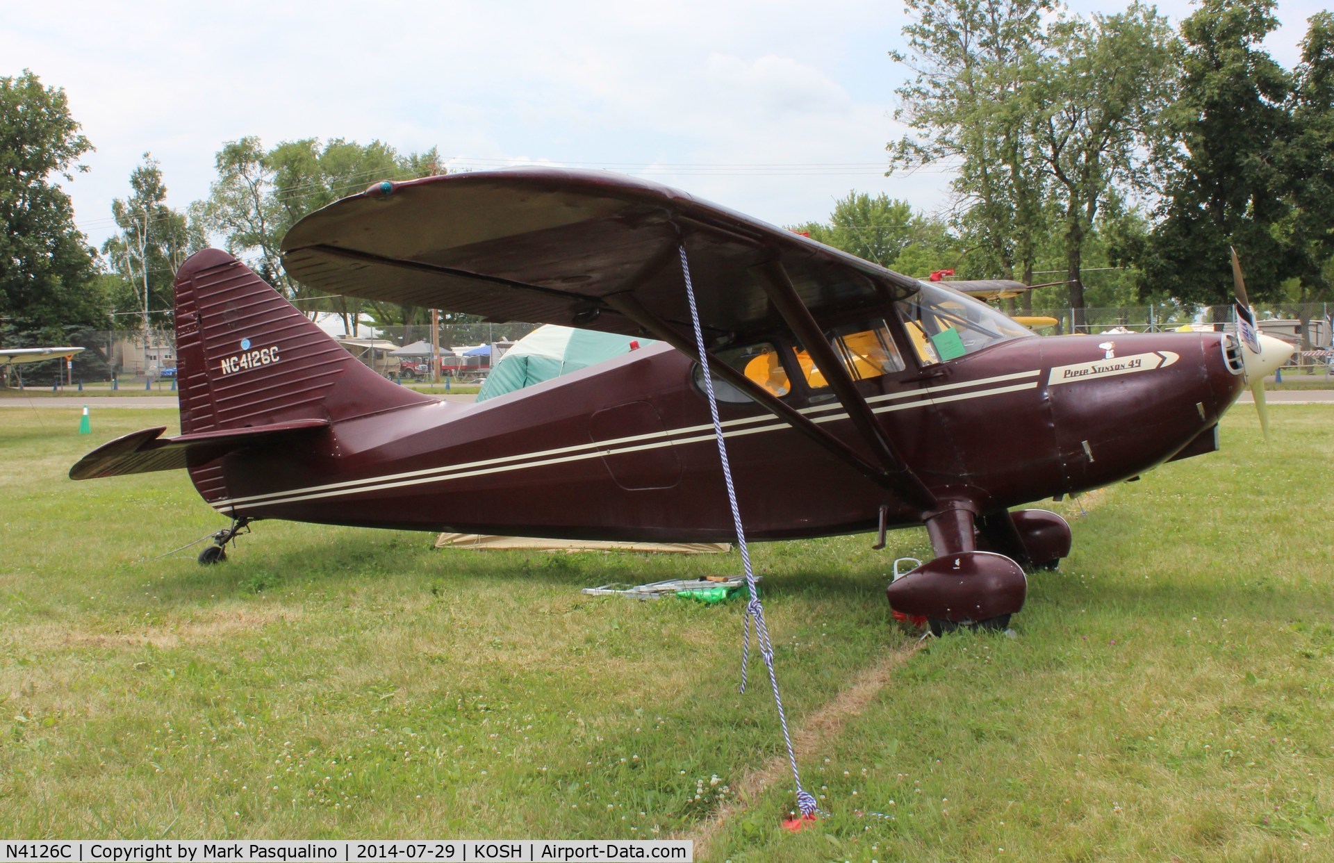 N4126C, 1949 Stinson 108-3 Voyager C/N 108-5126, Stinson 108-3