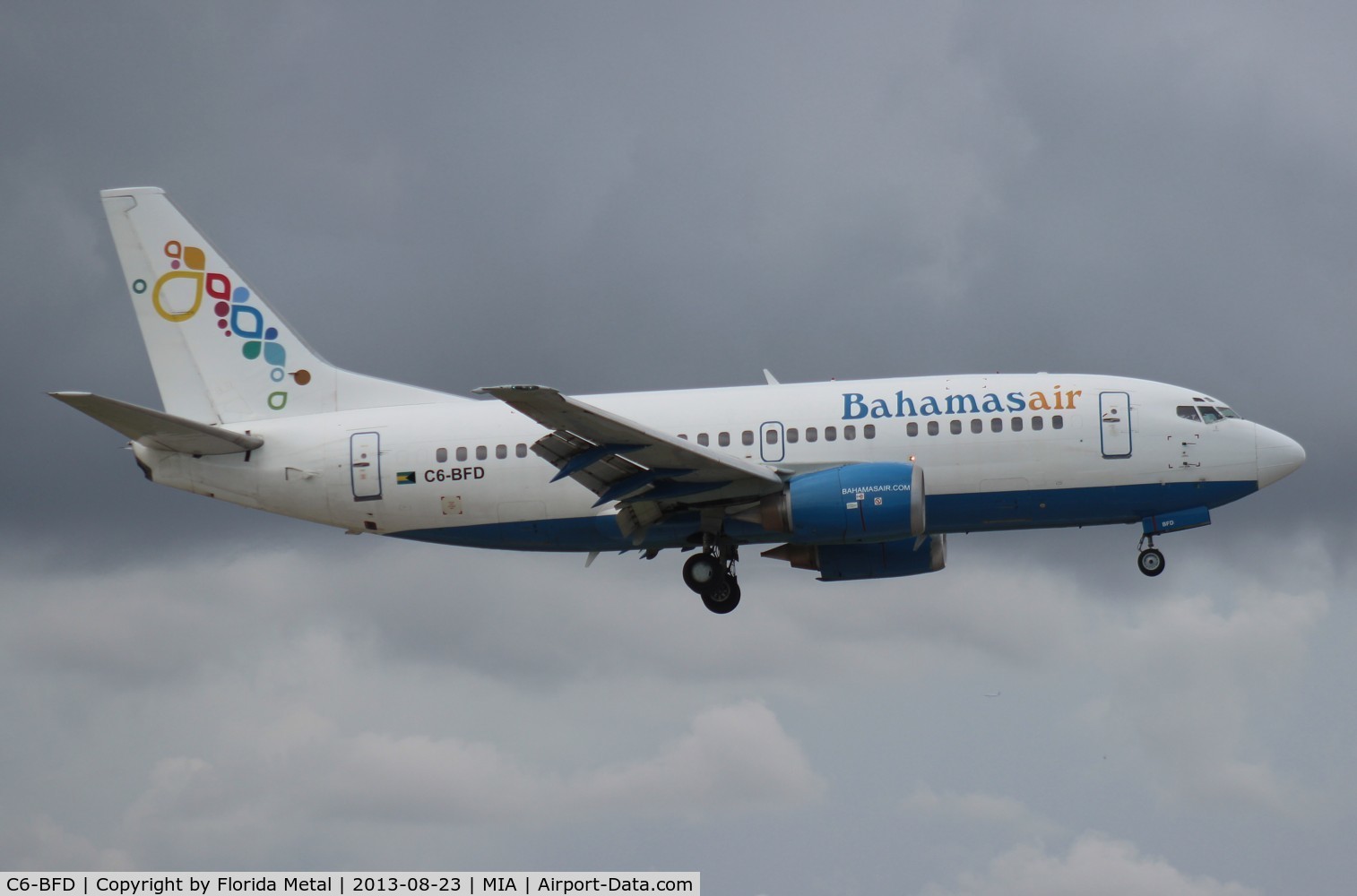 C6-BFD, 1993 Boeing 737-5H6 C/N 26448, Bahamas Air 737-500