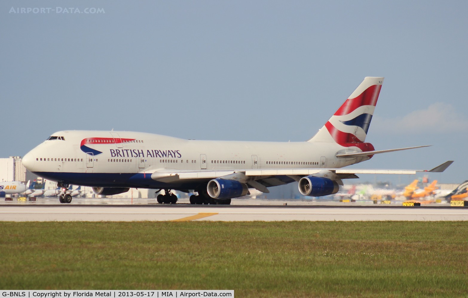 G-BNLS, 1991 Boeing 747-436 C/N 24629, British 747-400