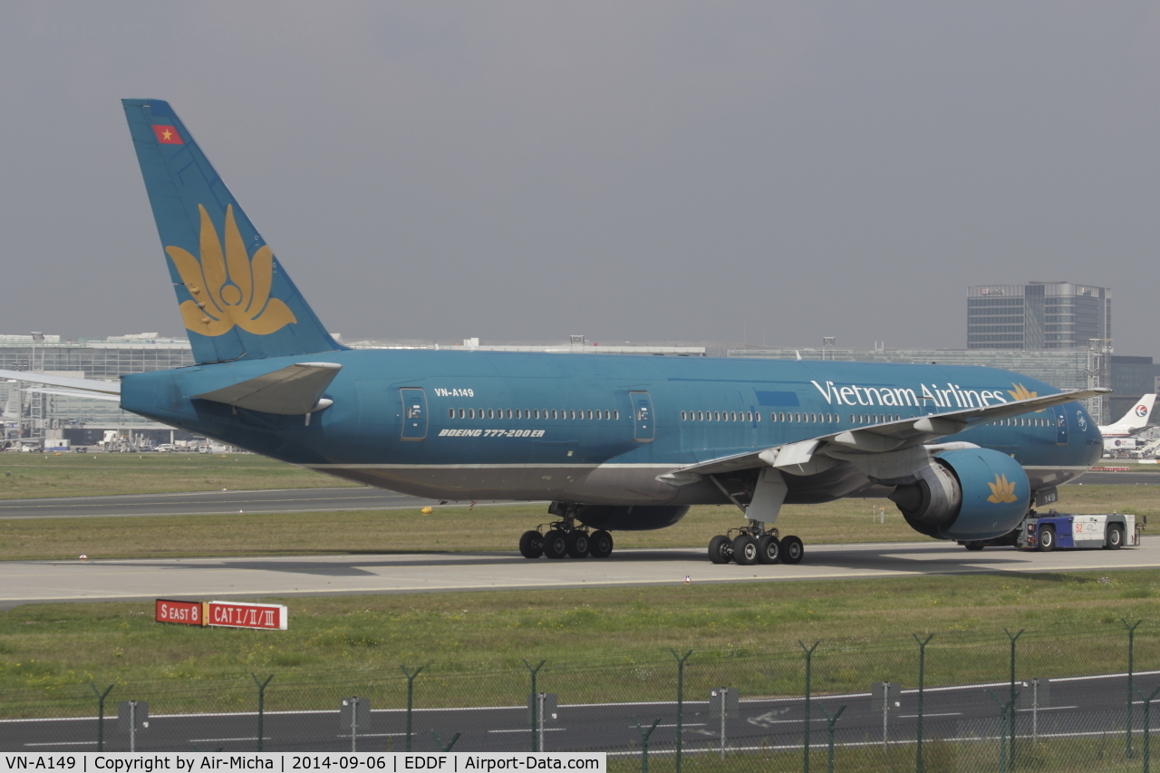 VN-A149, 2005 Boeing 777-2Q8/ER C/N 32716, Vietnam Airlines