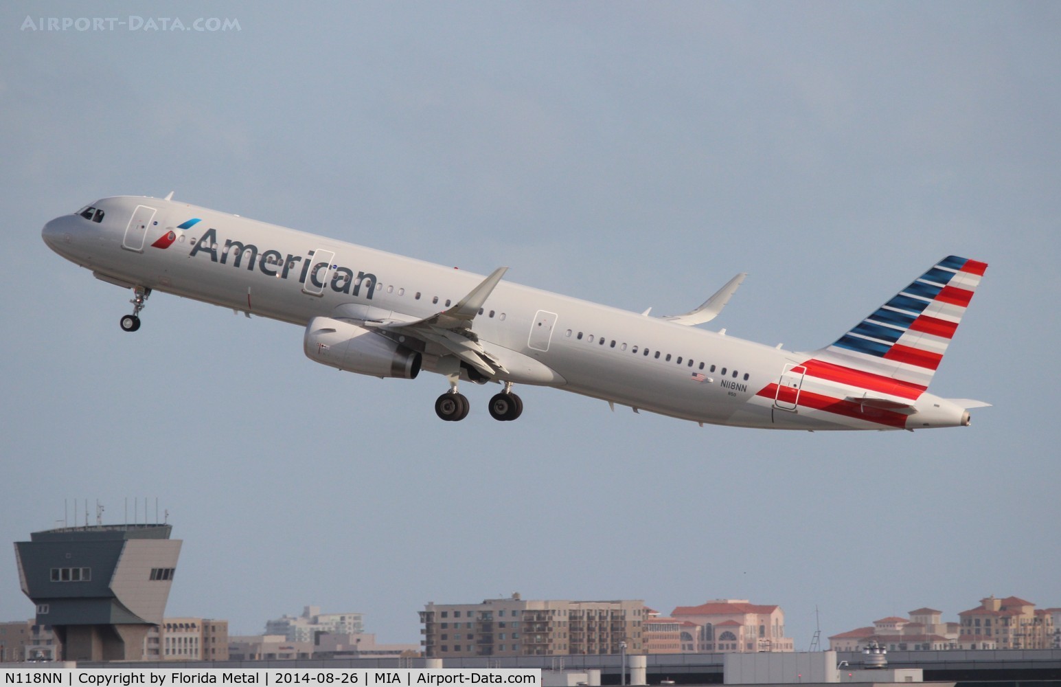 N118NN, 2014 Airbus A321-231 C/N 6162, American Airlines A321