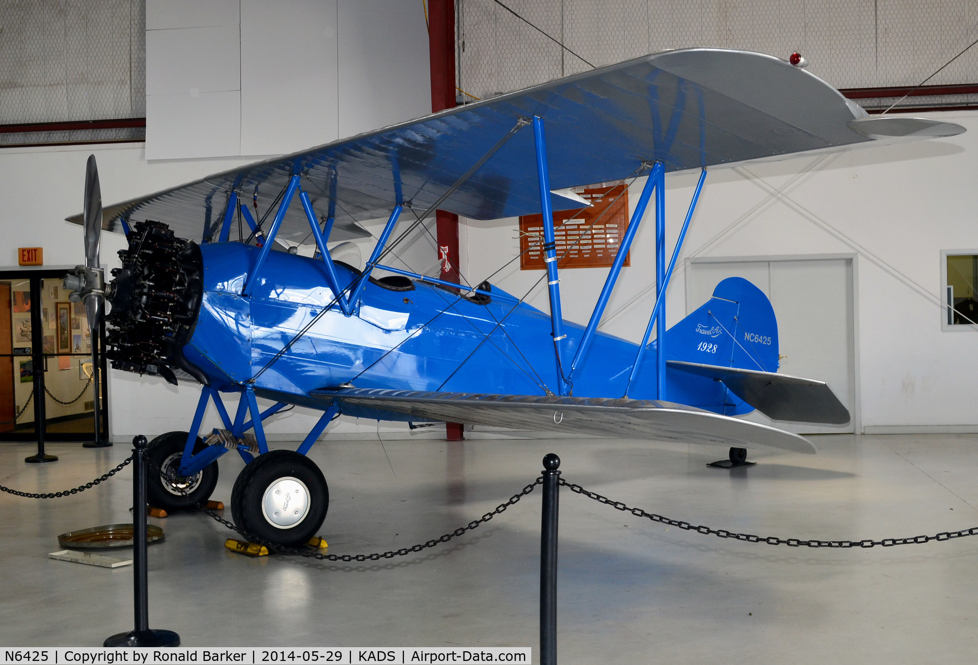 N6425, Curtiss-Wright Travel Air 4000 C/N 766, Cavanaugh Flight Museum, Addison, TX