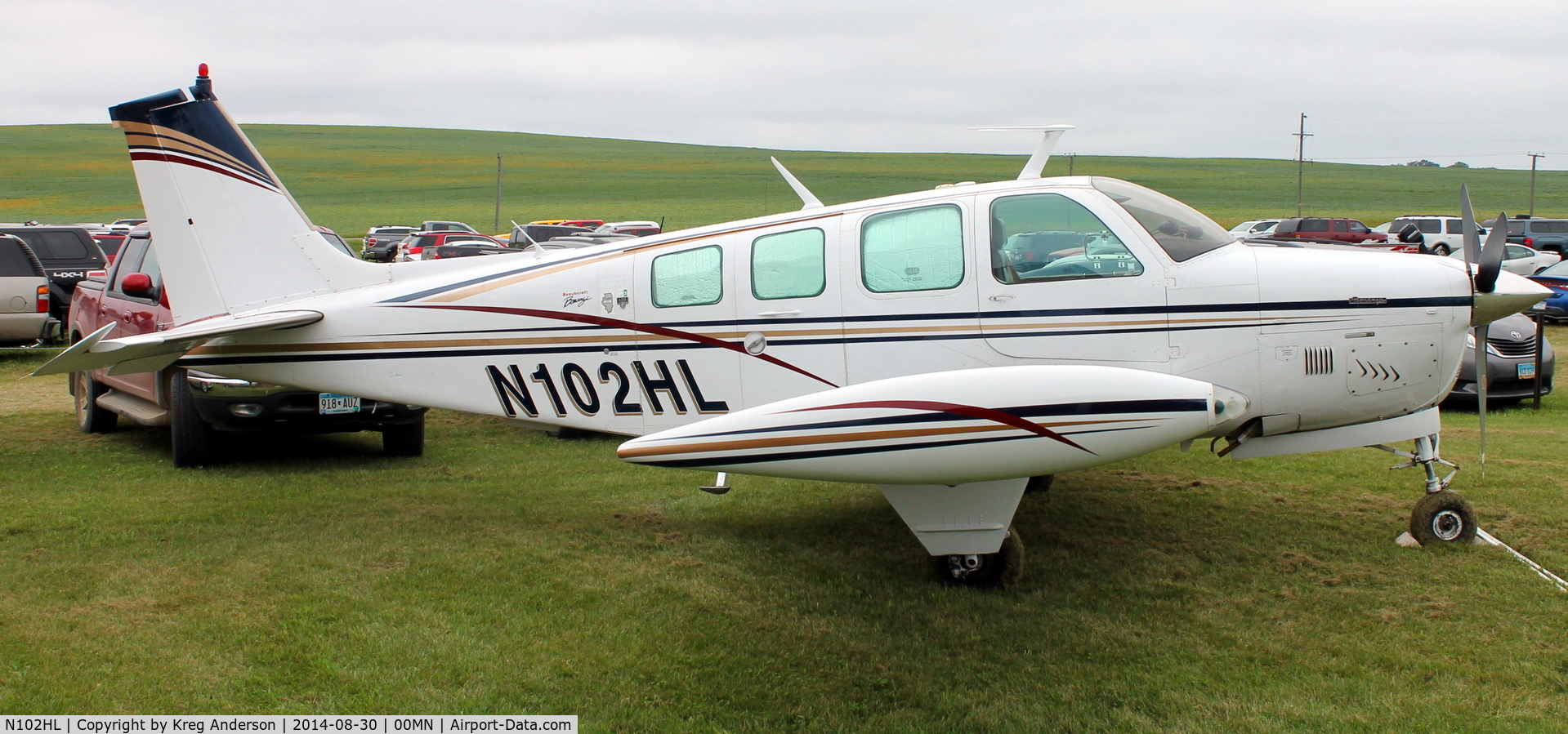 N102HL, 1979 Beech A36 Bonanza 36 C/N E-1462, 2014 Gerry Beck Memorial Fly-in