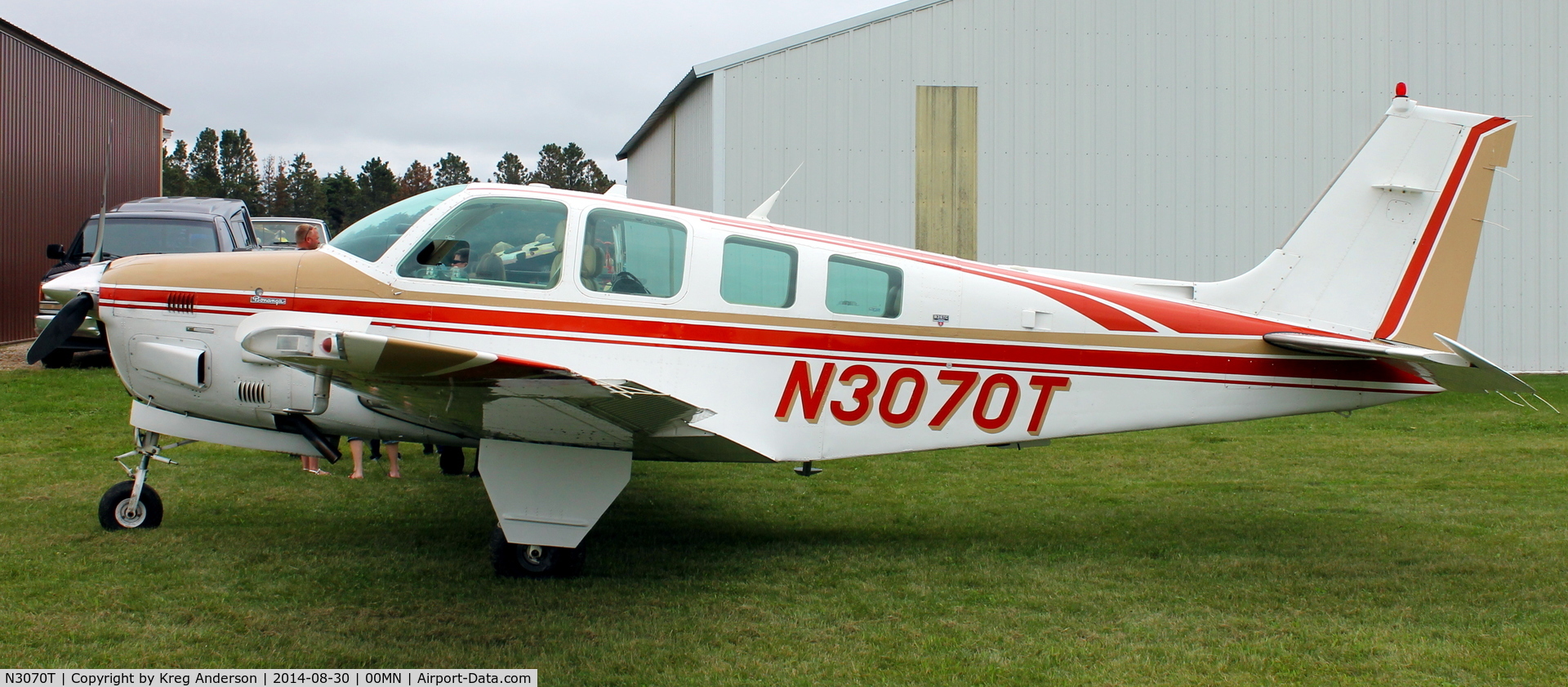 N3070T, 1987 Beech B36TC Bonanza C/N EA-462, 2014 Gerry Beck Memorial Fly-in