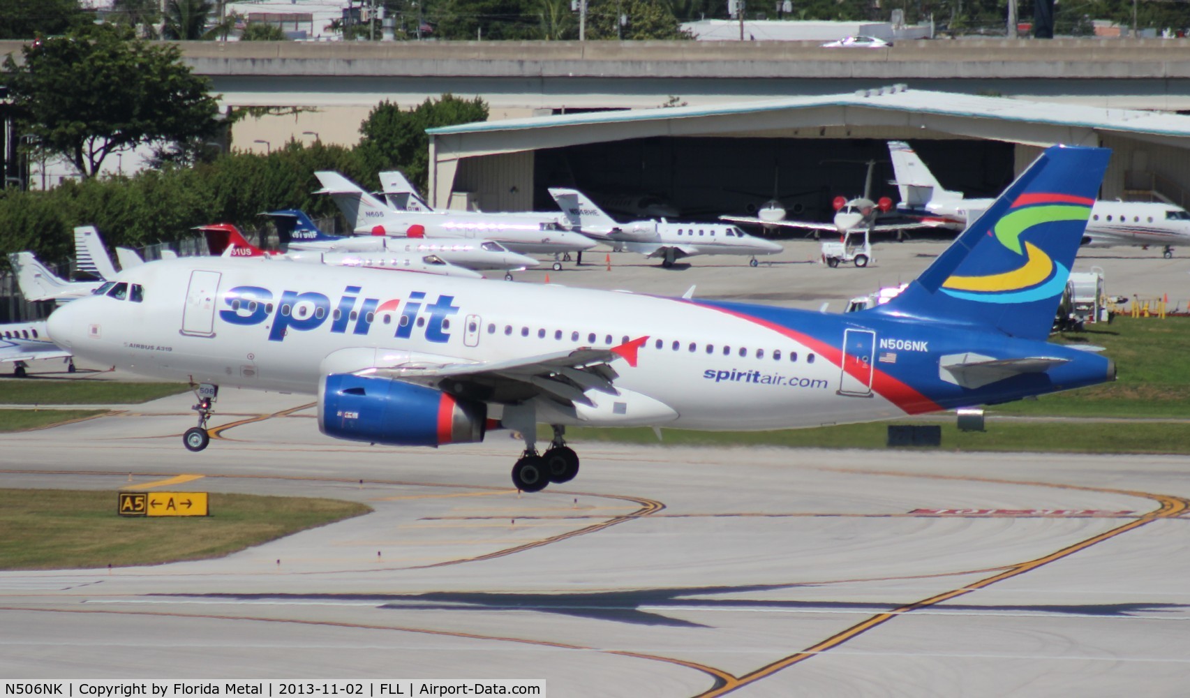 N506NK, 2005 Airbus A319-132 C/N 2490, Spirit A319