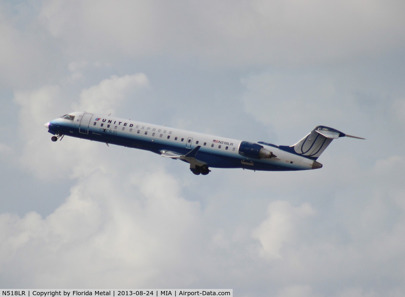 N518LR, 2006 Bombardier CRJ-700 (CL-600-2C10) Regional Jet C/N 10259, United Express CRJ-700