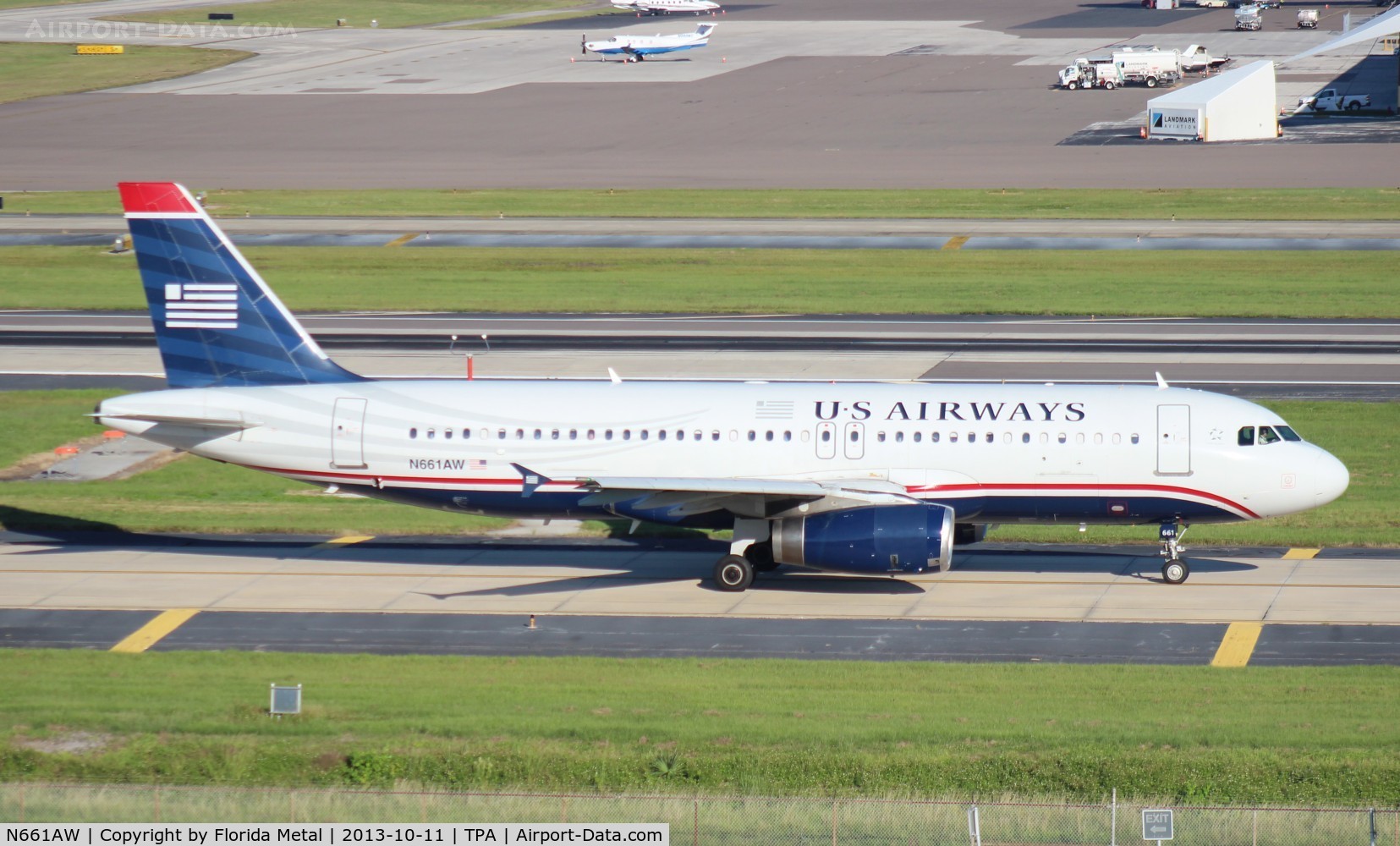 N661AW, 2000 Airbus A320-232 C/N 1284, US Airways A320