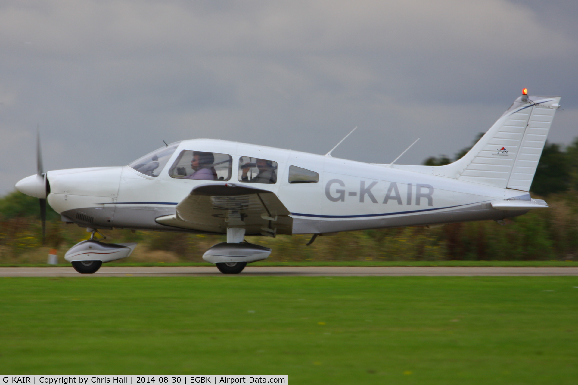 G-KAIR, 1978 Piper PA-28-181 Cherokee Archer II C/N 28-7990176, at the LAA Rally 2014, Sywell