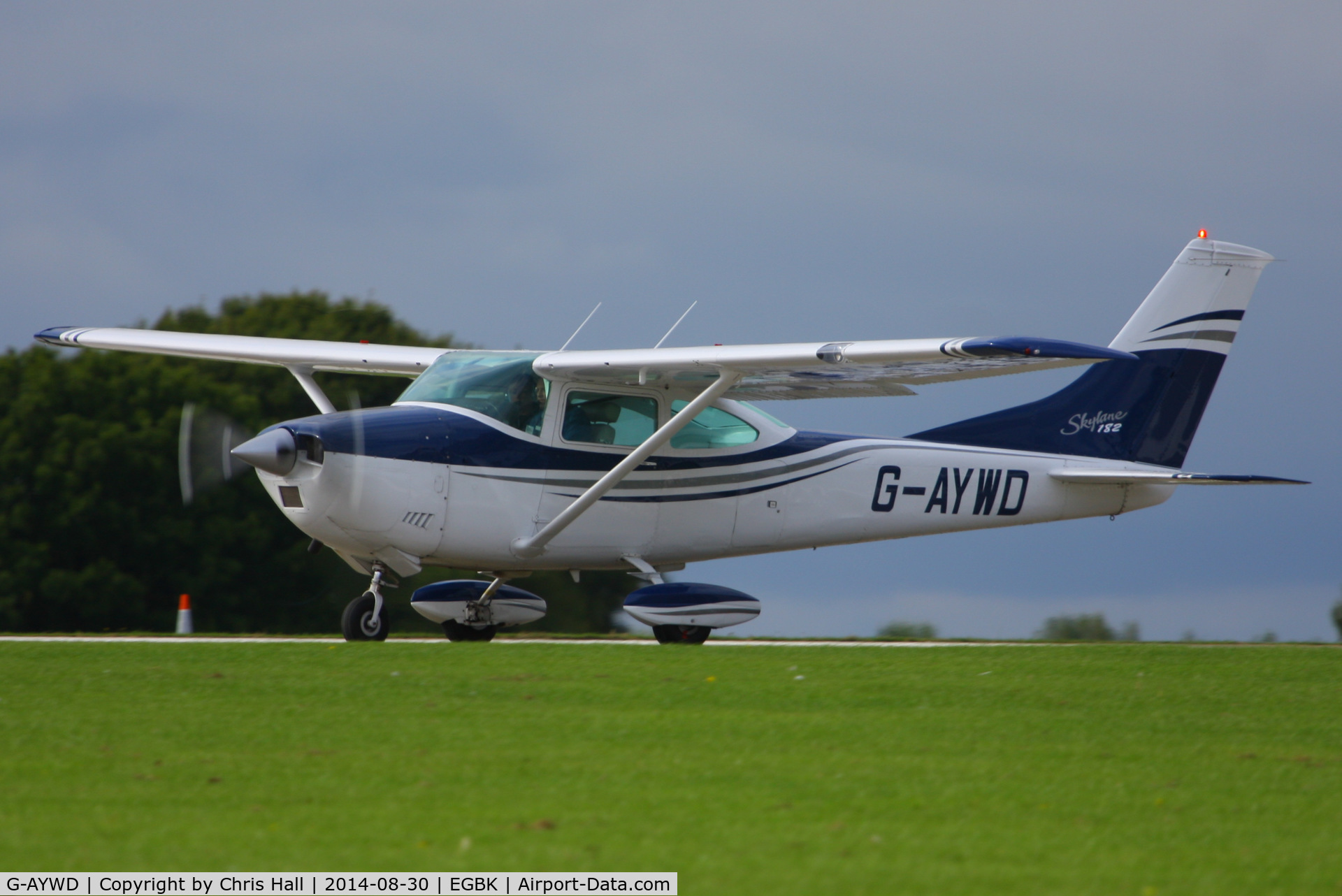 G-AYWD, 1971 Cessna 182N Skylane C/N 182-60468, at the LAA Rally 2014, Sywell