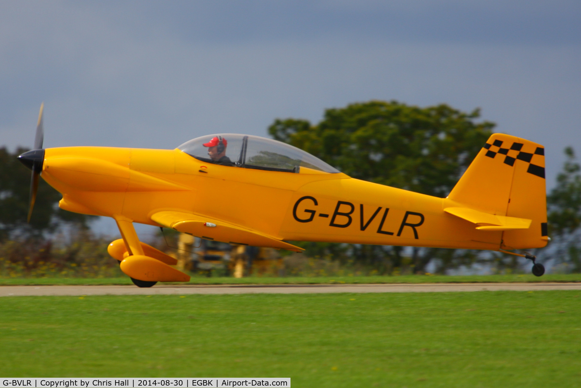 G-BVLR, 1994 Vans RV-4 C/N PFA 181-12306, at the LAA Rally 2014, Sywell