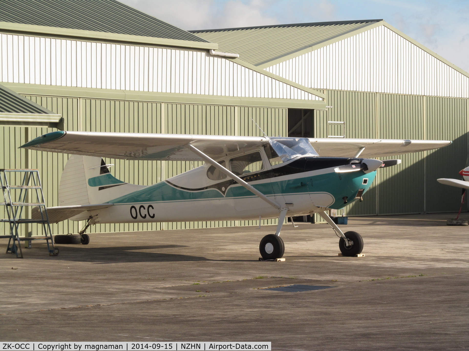 ZK-OCC, 1951 Cessna 170A C/N 19878, Not bad looking for over 50 - just like me!