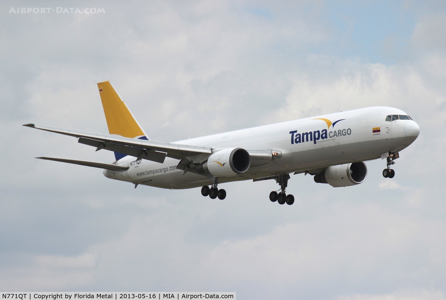 N771QT, Boeing 767-381F C/N 33404, Tampa Cargo 767-300F