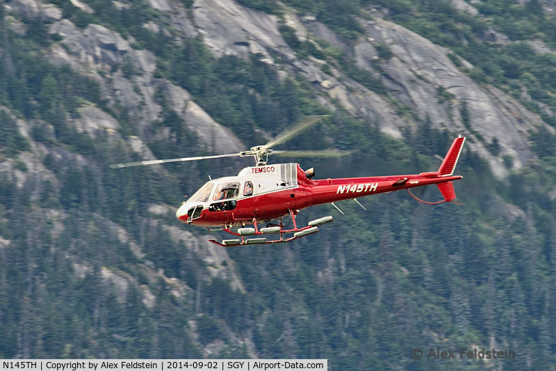 N145TH, 2003 Eurocopter AS-350B-2 Ecureuil Ecureuil C/N 9060, Skagway, AK