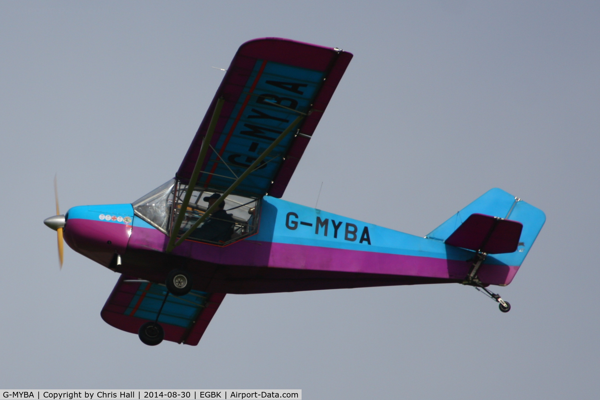G-MYBA, 1992 Rans S-6ESD Coyote II C/N PFA 204-12210, at the LAA Rally 2014, Sywell