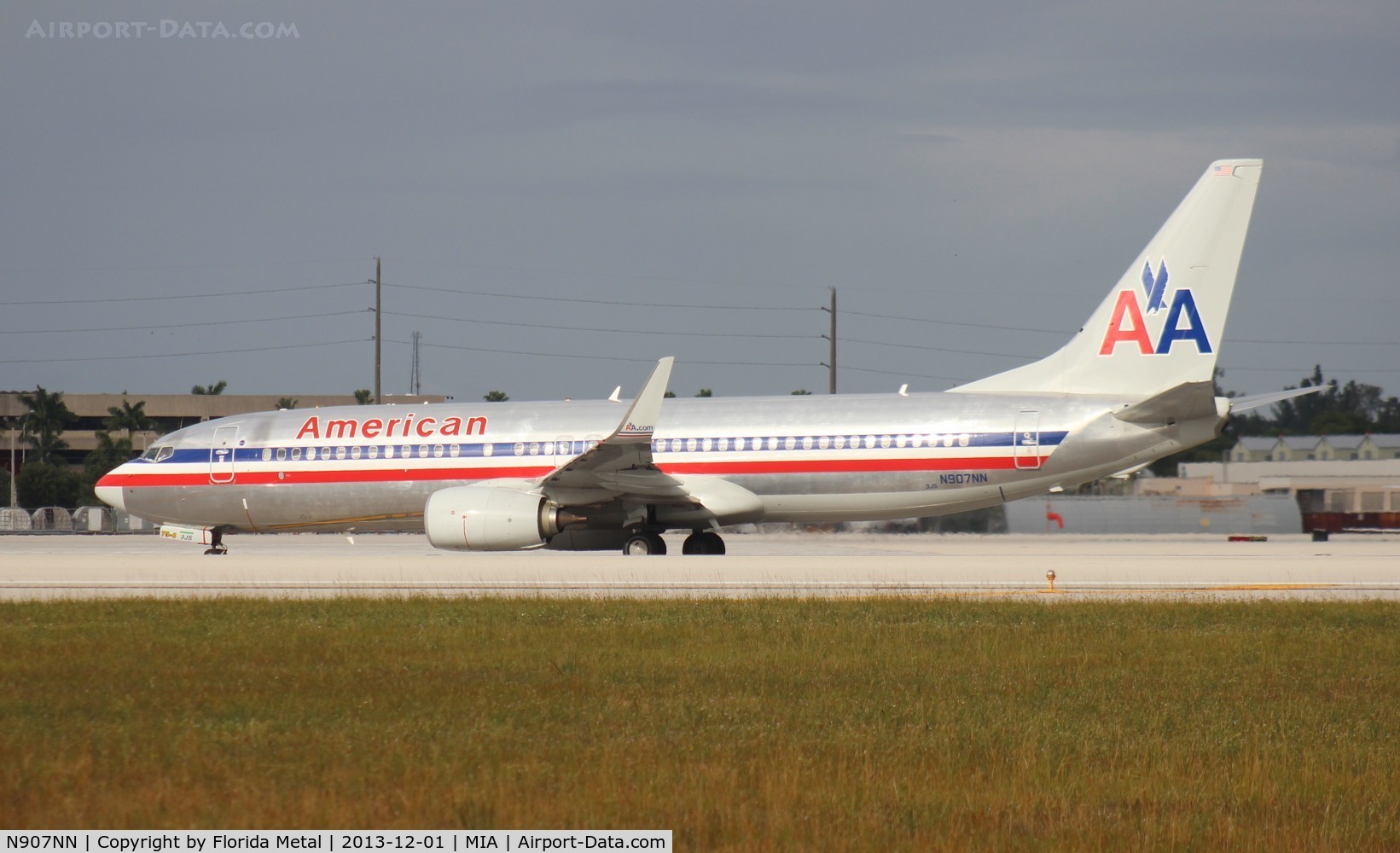 N907NN, 2013 Boeing 737-823 C/N 31158, American 737-800
