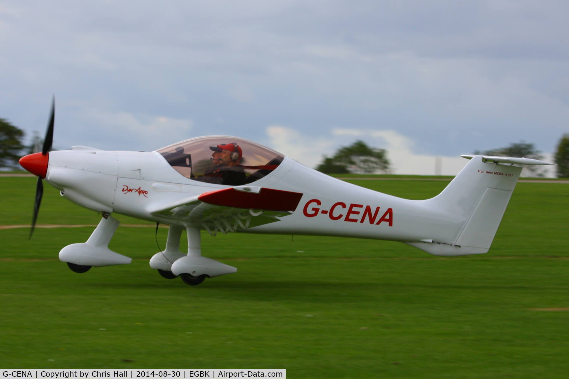 G-CENA, 2007 Dyn'Aero MCR-01 ULC Banbi C/N PFA 301B-14640, at the LAA Rally 2014, Sywell