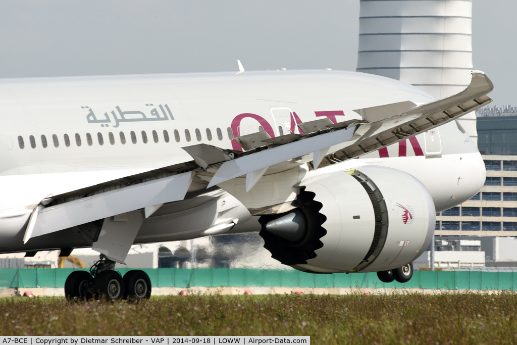 A7-BCE, 2013 Boeing 787-8 Dreamliner C/N 38323, Qatar Airways Boeing 787-8