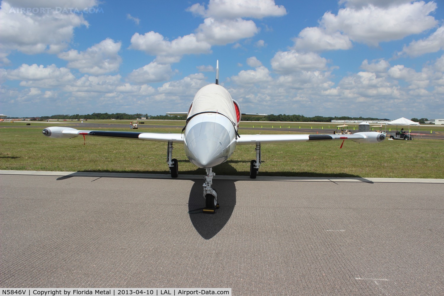 N5846V, 1984 Aero L-39C Albatros C/N 432826, Black Diamonds L-39C