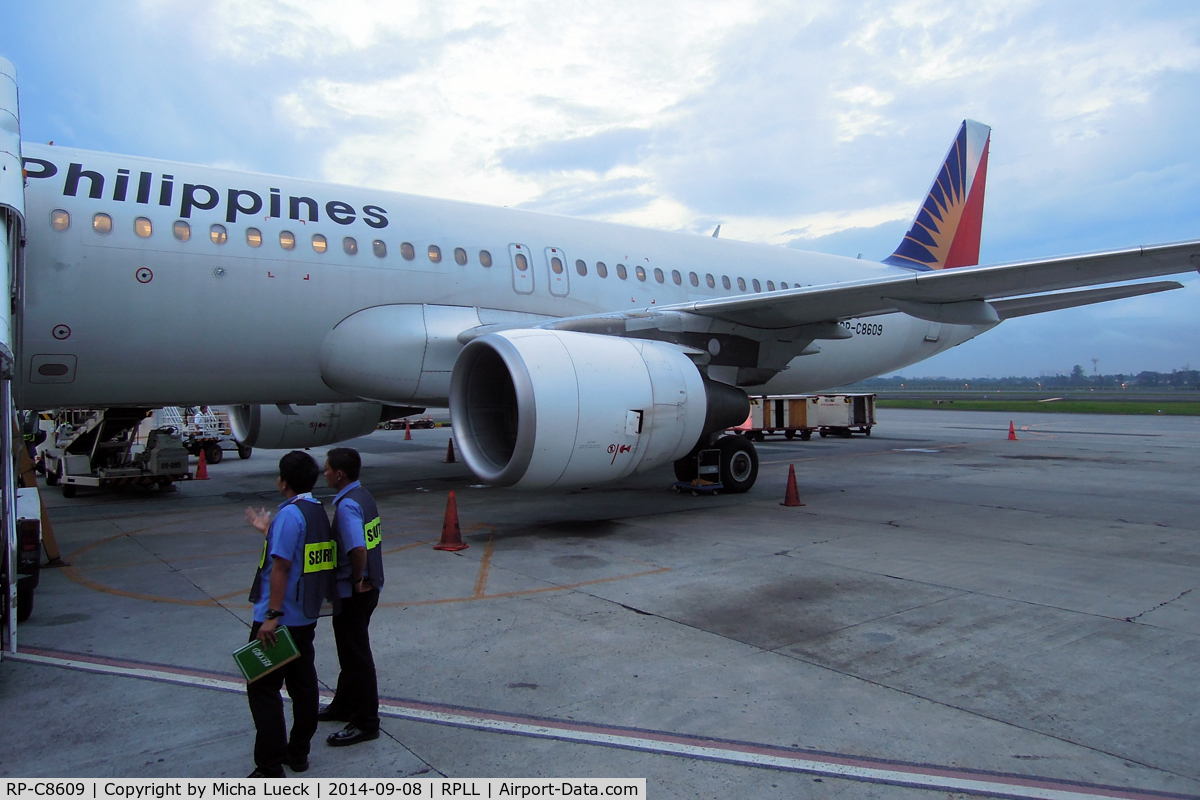 RP-C8609, 2007 Airbus A320-214 C/N 3273, At Manila