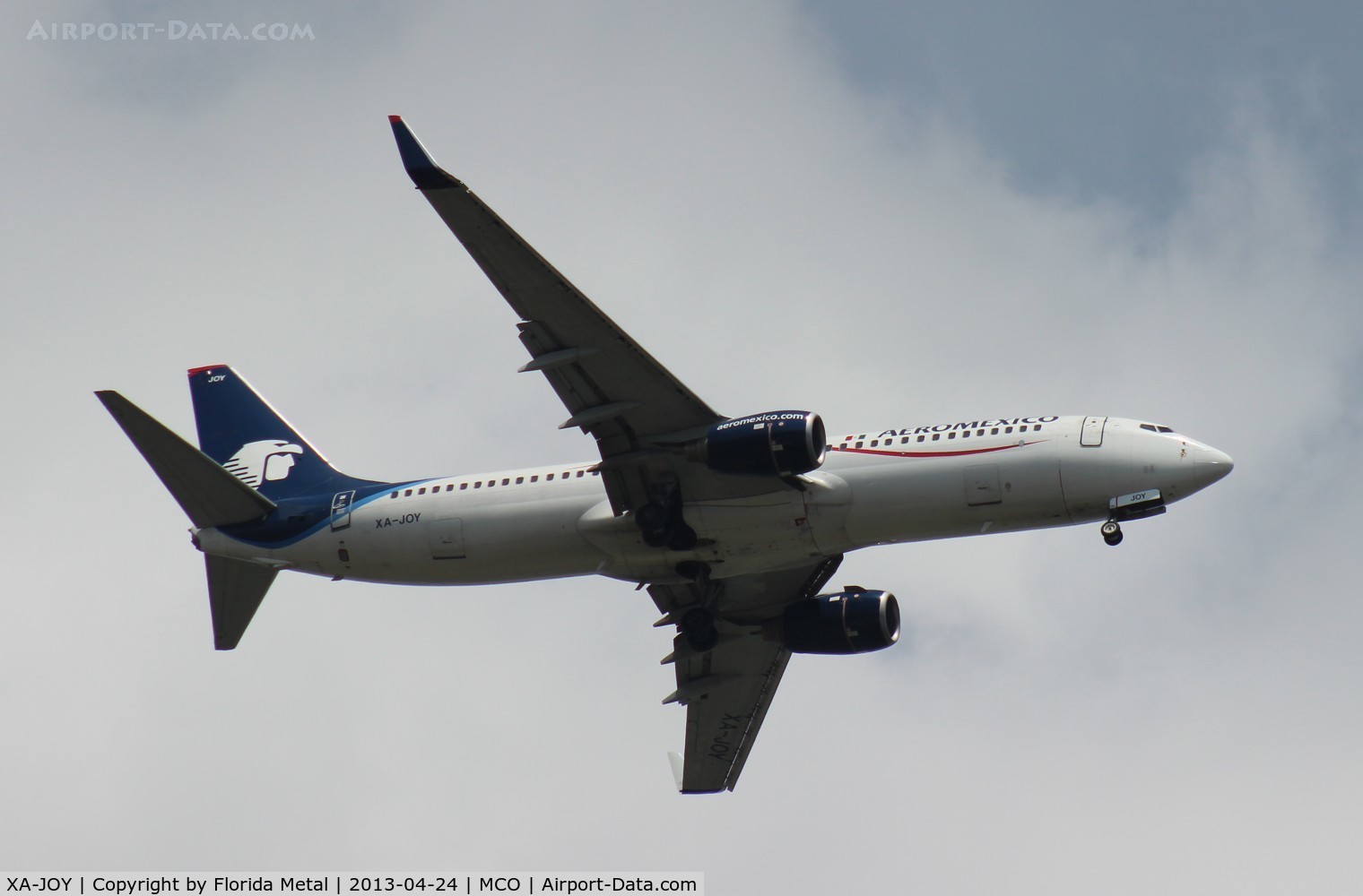 XA-JOY, 2007 Boeing 737-852 C/N 35121-2327, Aeromexico 737-800