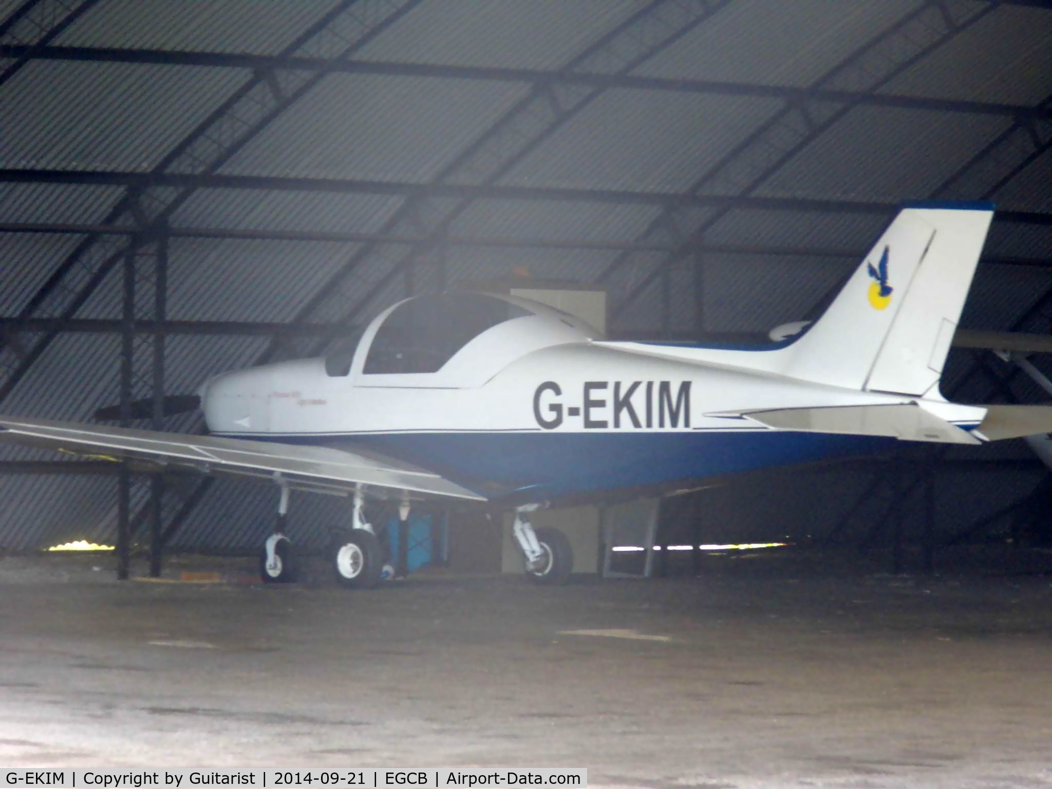 G-EKIM, 2007 Alpi Aviation Pioneer 300 C/N PFA 330-14491, At the City Airport Manchester