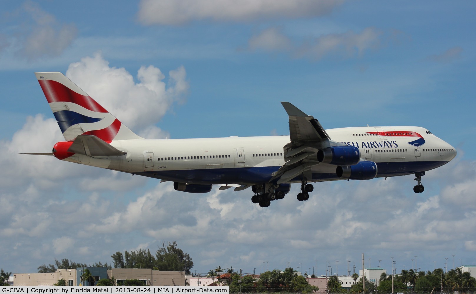 G-CIVA, 1993 Boeing 747-436 C/N 27092, British 747-400