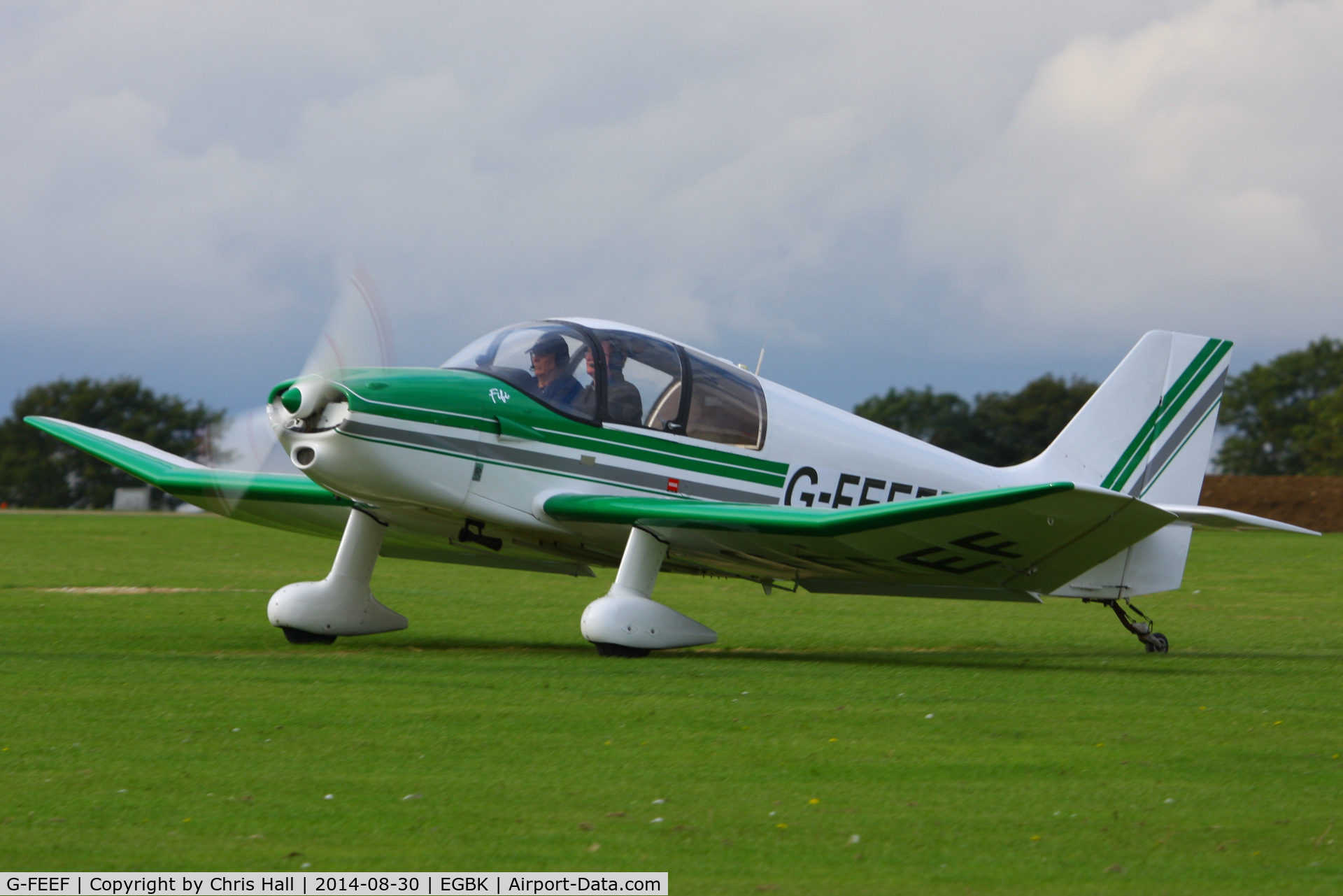 G-FEEF, 1966 CEA DR-220 C/N 14, at the LAA Rally 2014, Sywell