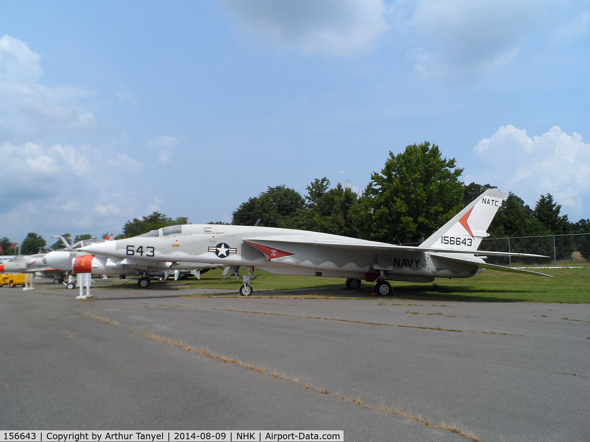 156643, North American RA-5C Vigilante C/N NR316-36, On display @ the Patuxent River Air Museum