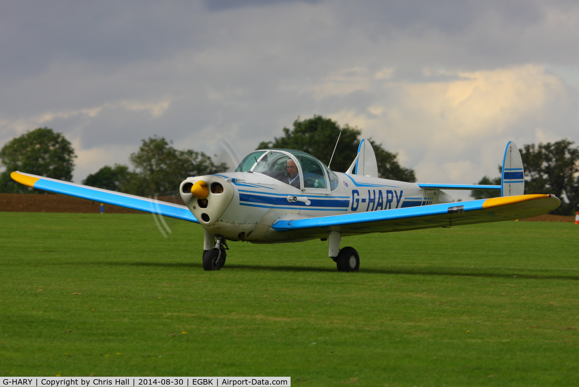 G-HARY, 1966 Alon A-2 Aircoupe C/N A-188, at the LAA Rally 2014, Sywell
