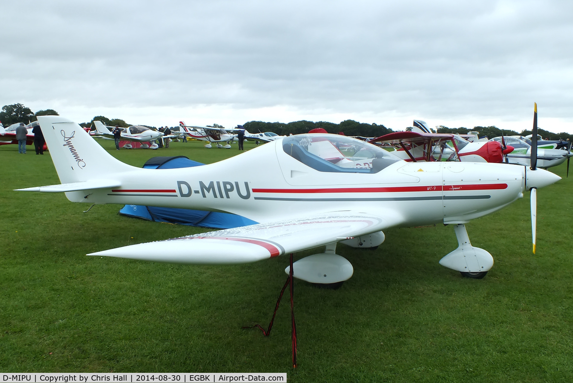 D-MIPU, 2007 Aerospool WT-9 Dynamic C/N DYK18/2007, at the LAA Rally 2014, Sywell