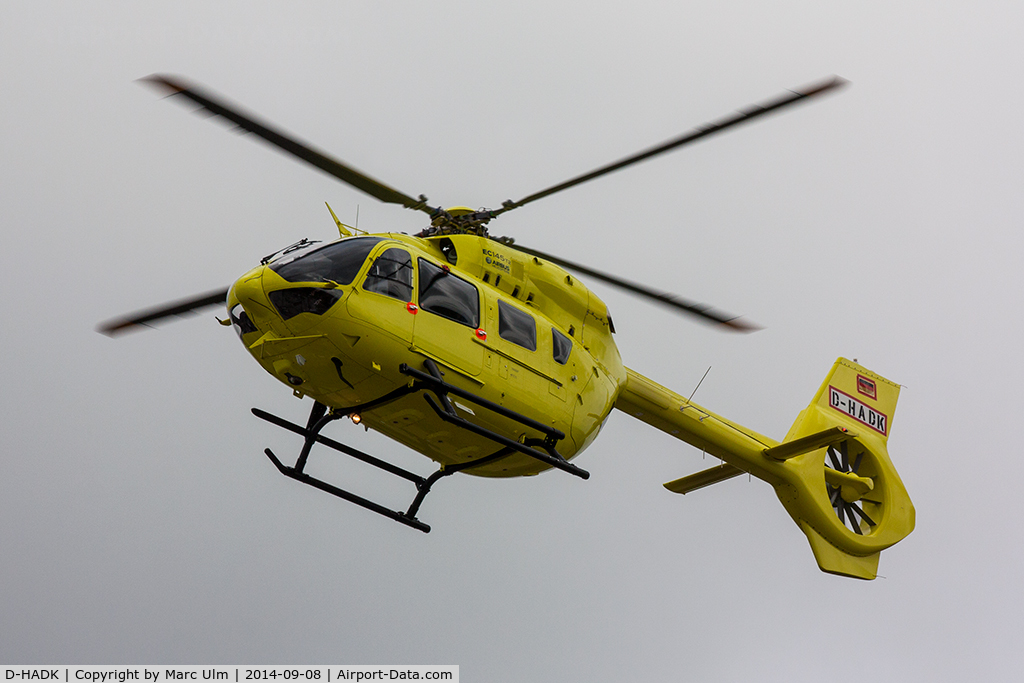 D-HADK, Eurocopter-Kawasaki EC-145 (BK-117C-2) C/N 9452, Brand new in those colours!