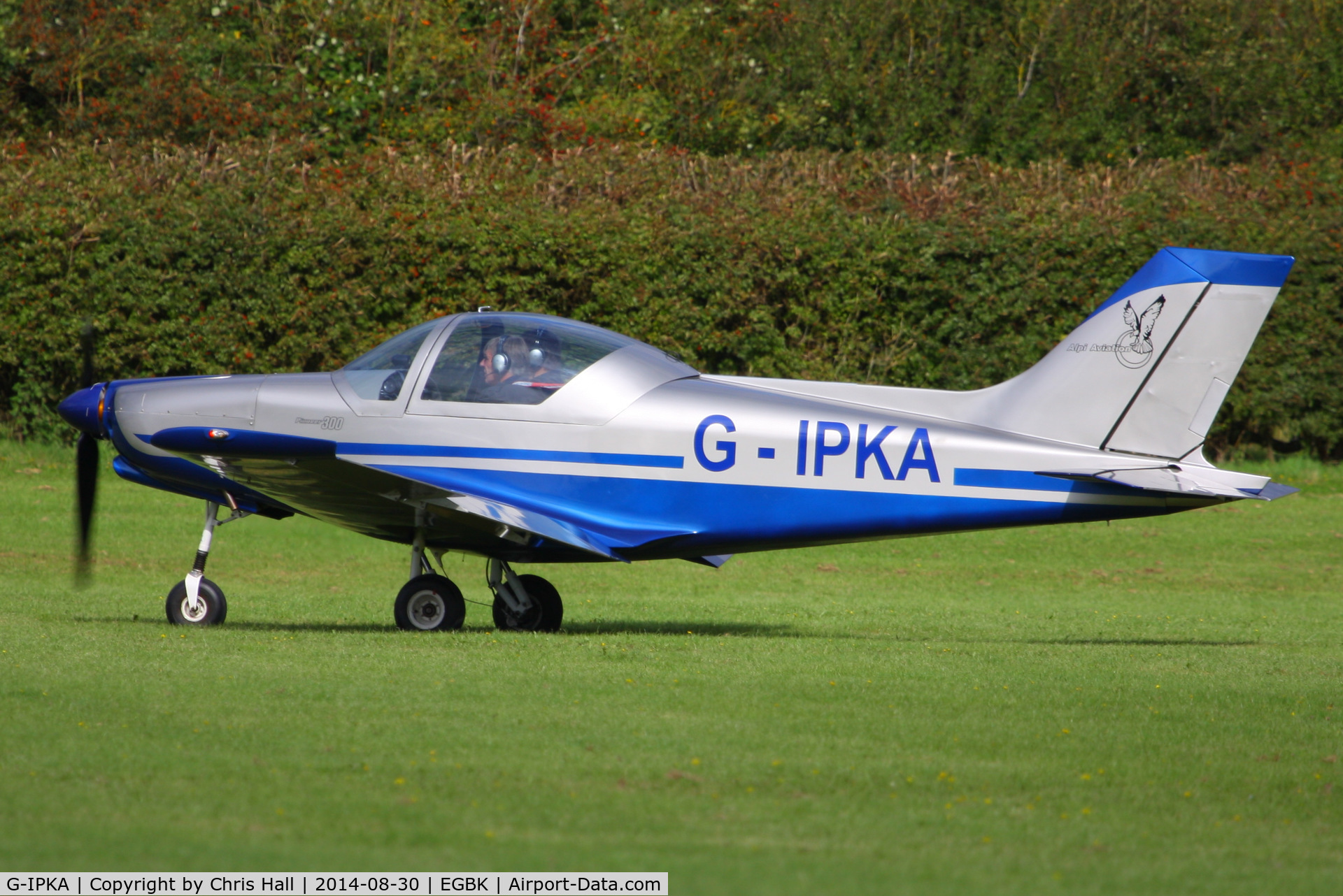 G-IPKA, 2005 Alpi Aviation Pioneer 300 C/N PFA 330-14355, at the LAA Rally 2014, Sywell