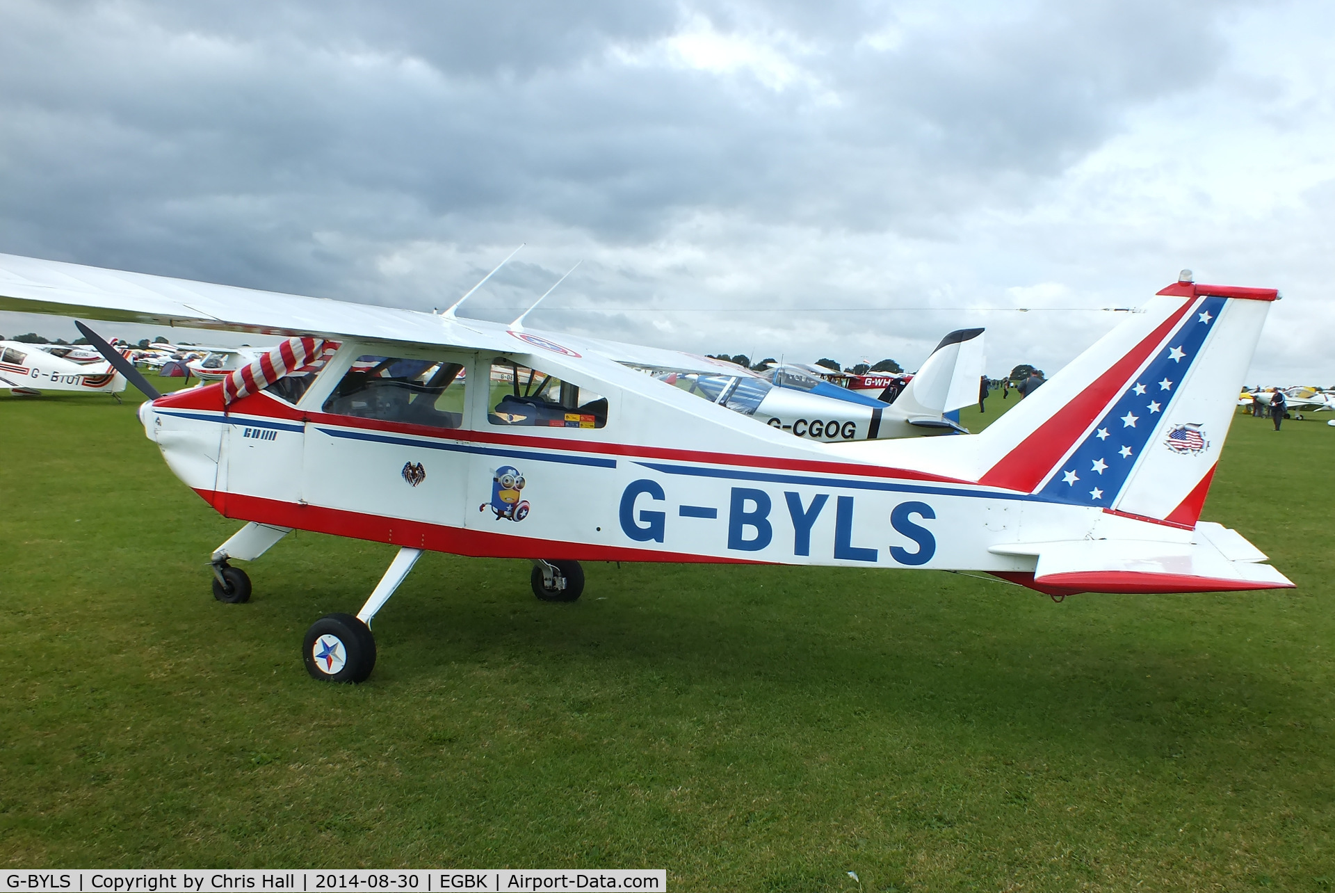 G-BYLS, 1992 Bede BD-4 C/N PFA 037-11288, at the LAA Rally 2014, Sywell
