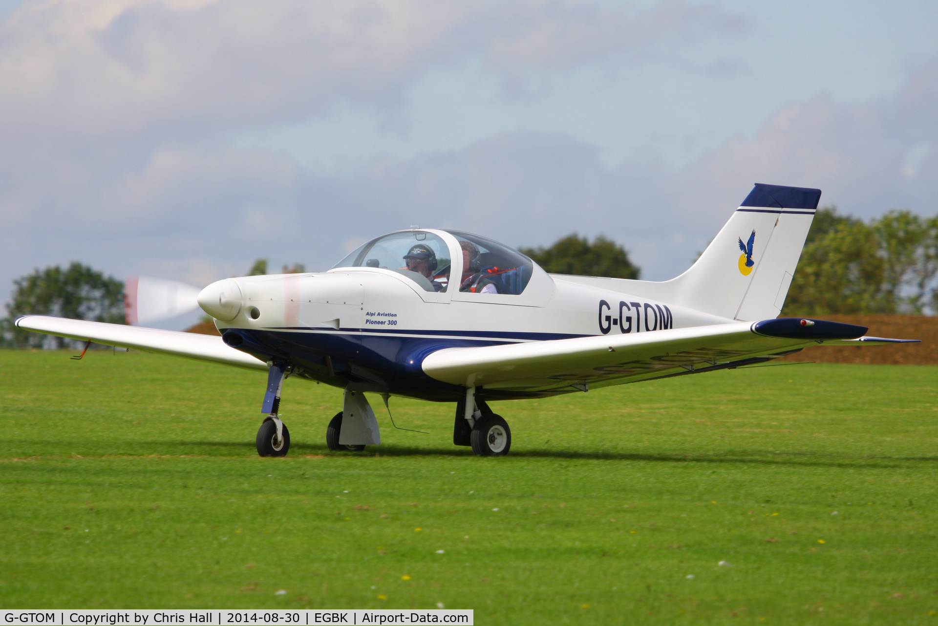 G-GTOM, 2008 Alpi Aviation Pioneer 300 C/N LAA 330-14795, at the LAA Rally 2014, Sywell