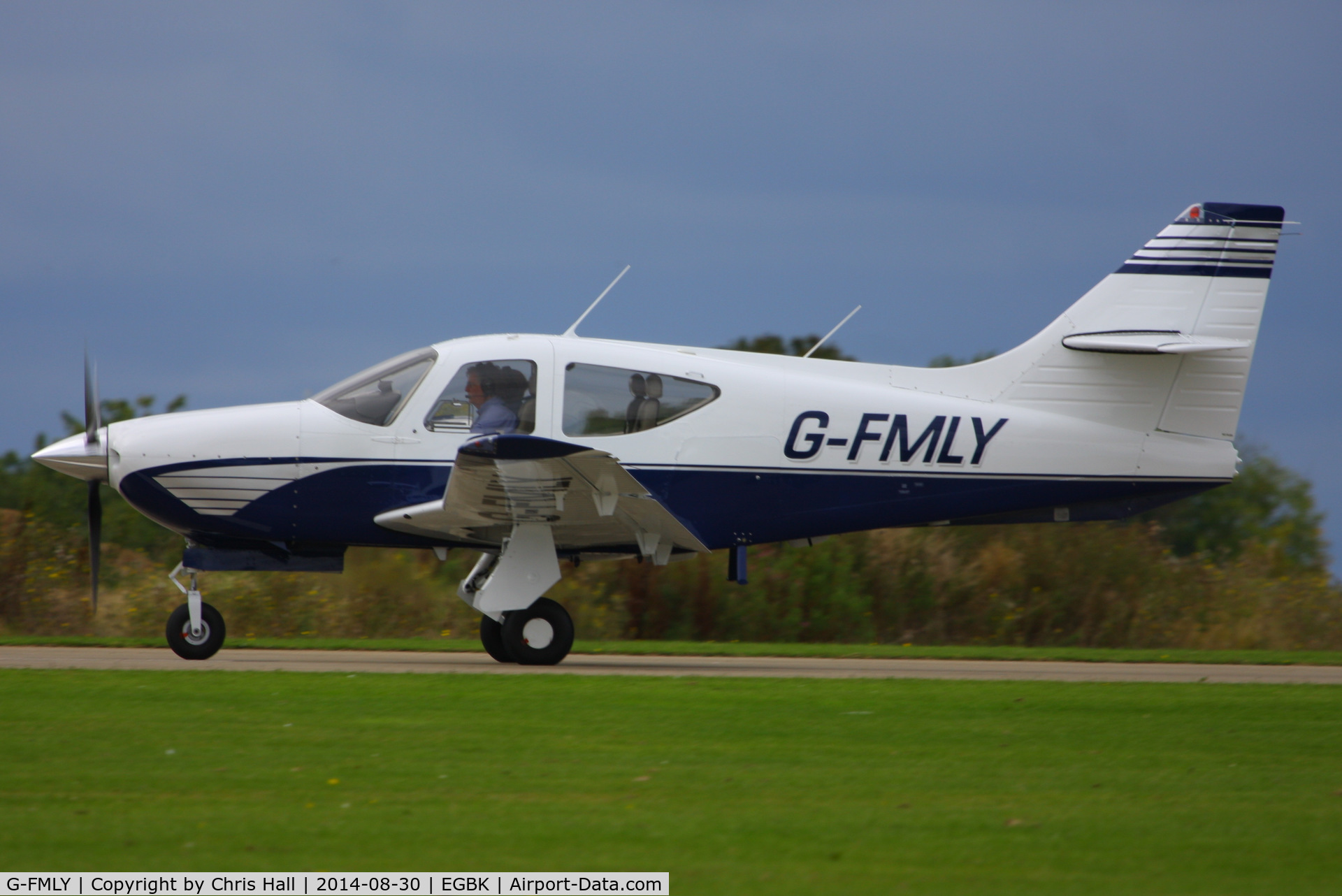 G-FMLY, 1998 Rockwell Commander 114B C/N 14655, at the LAA Rally 2014, Sywell