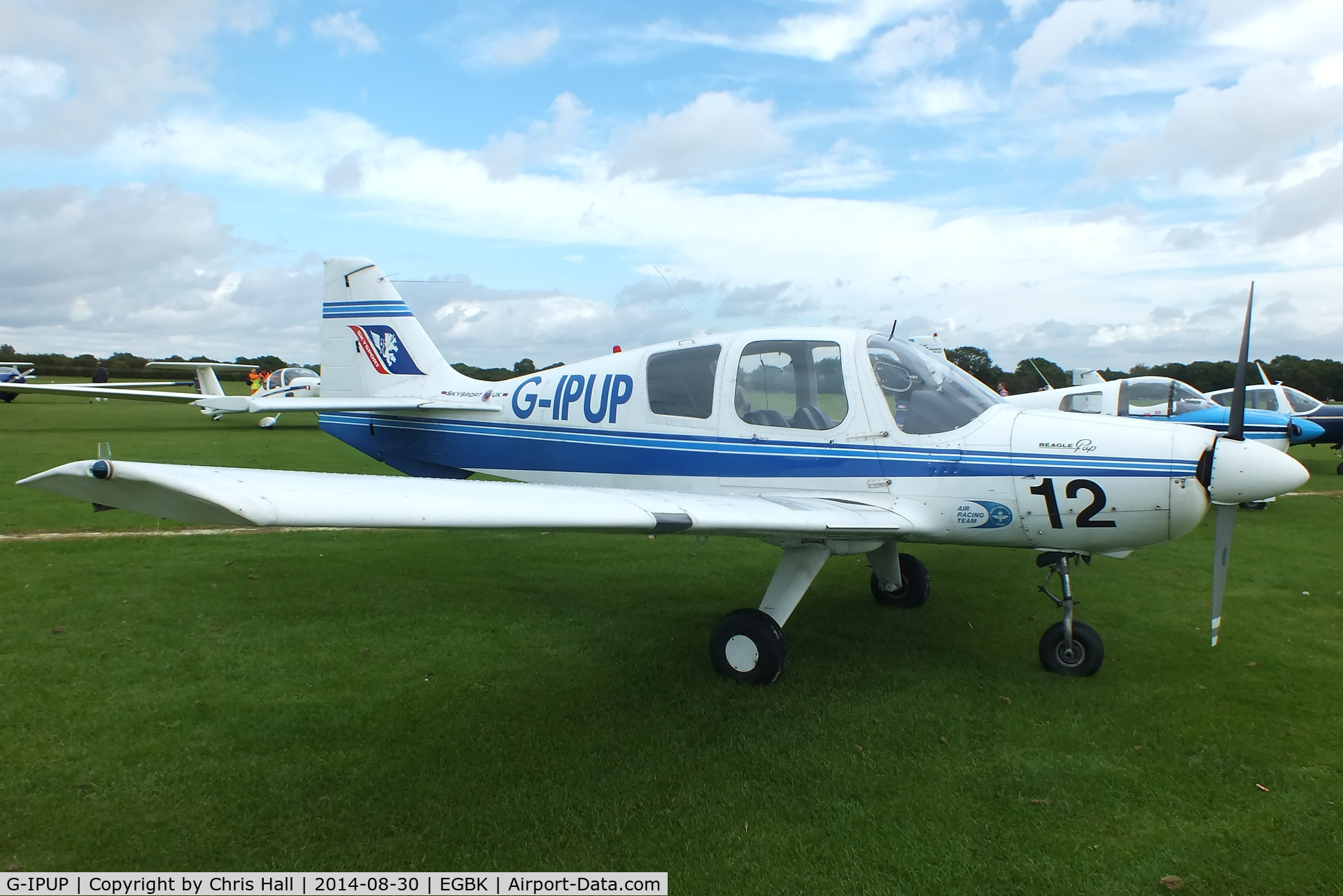 G-IPUP, 1969 Beagle B-121 Pup Series 2 (Pup 150) C/N B121-036, at the LAA Rally 2014, Sywell