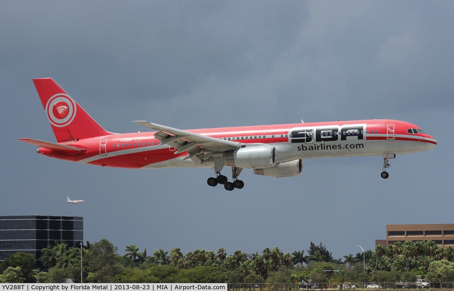 YV288T, 1989 Boeing 757-21B C/N 24402, Santa Barbara 757-200