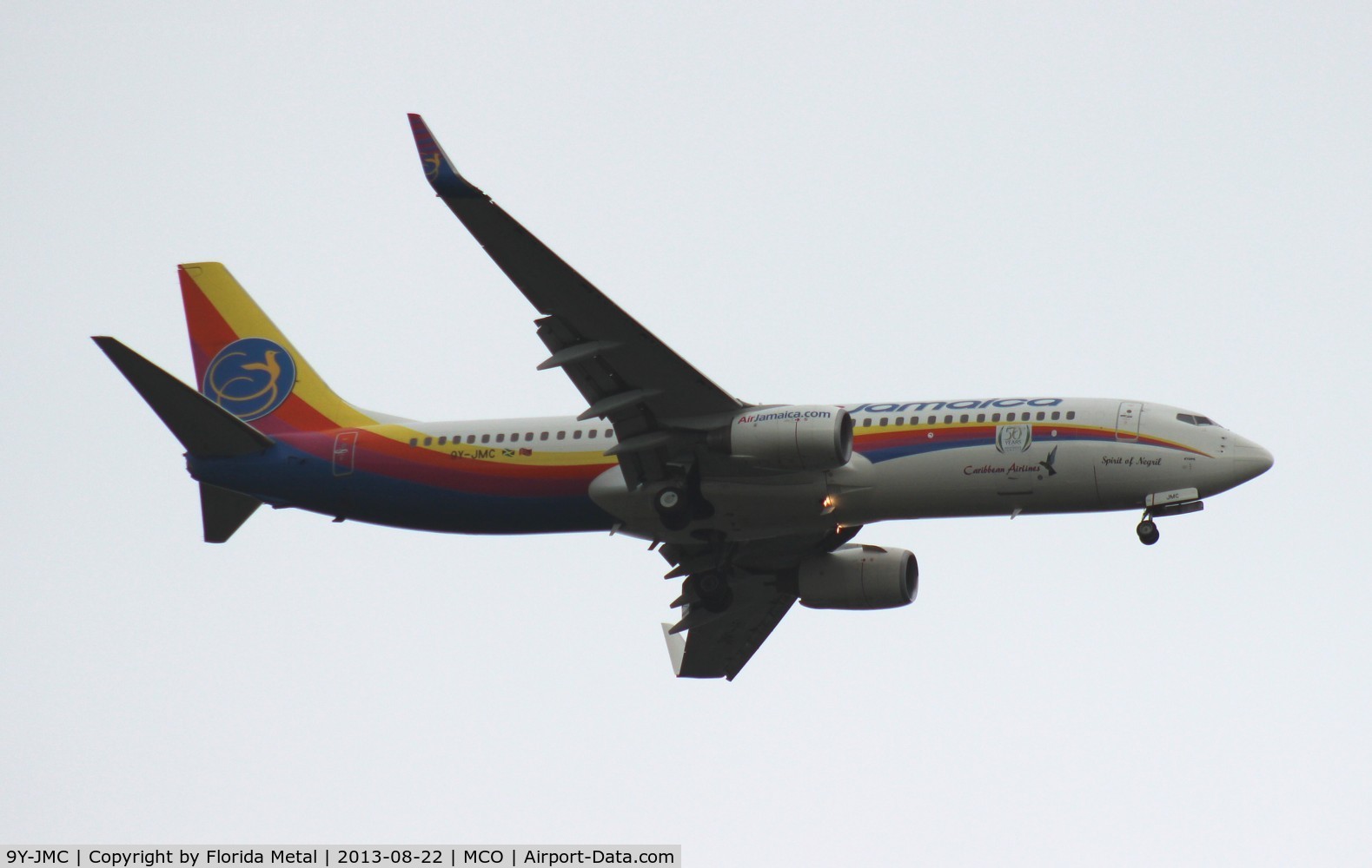 9Y-JMC, 2002 Boeing 737-8Q8 C/N 28252, Air Jamaica 737-800