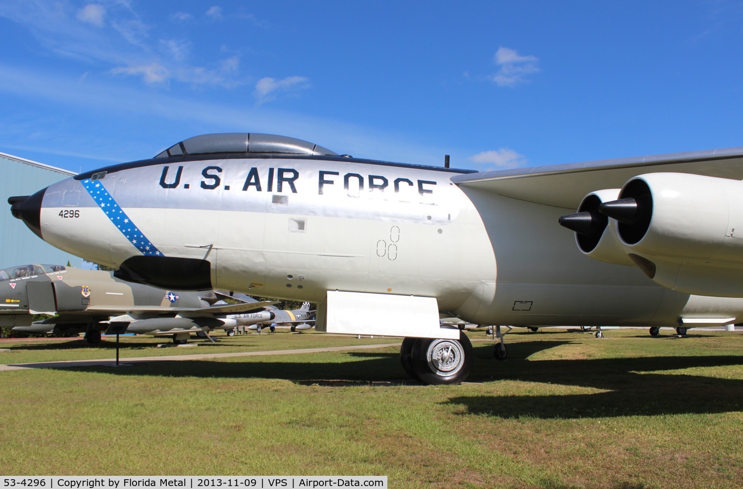 53-4296, 1953 Boeing RB-47H-1-BW Stratojet C/N 4501320, RB-47H Air Force Armament Museum