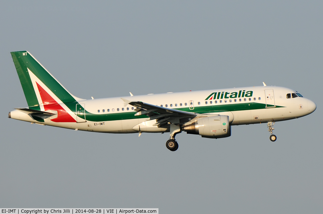 EI-IMT, 2012 Airbus A319-111 C/N 5018, Alitalia